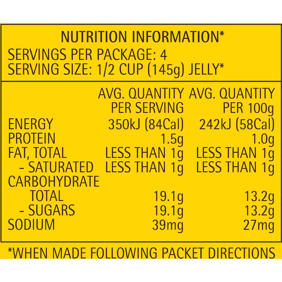 Greggs Jelly Lemon Box 85g