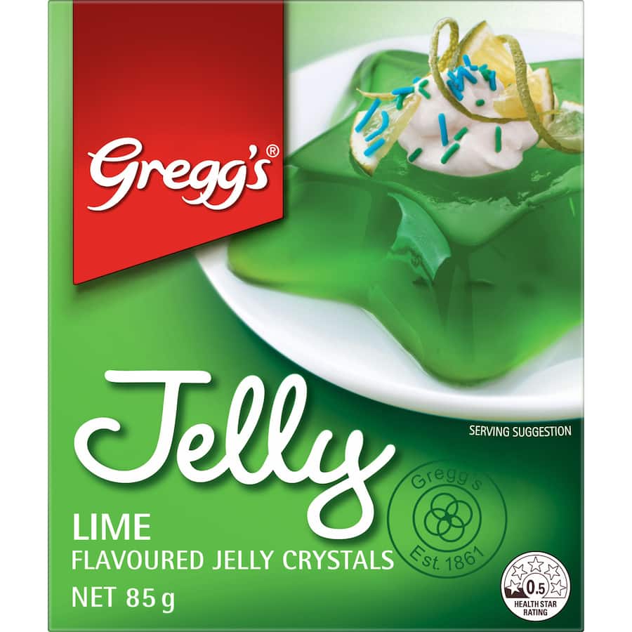 Greggs Jelly Lime Box 85g