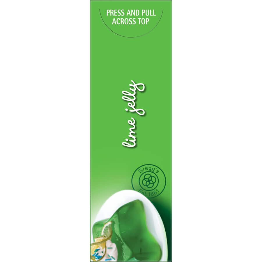 Greggs Jelly Lime Box 85g