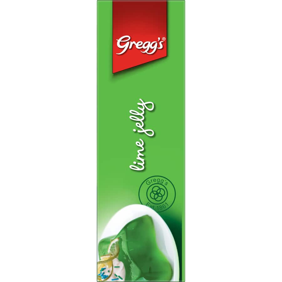 Greggs Jelly Lime Box 85g