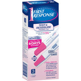 First Response Pregnancy Test Kit Test & Reassure 3pack