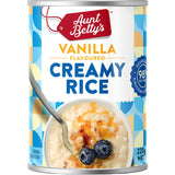 Aunt Bettys Rice 2 Go Creamed Rice Vanilla Creamy Rice Can 220g