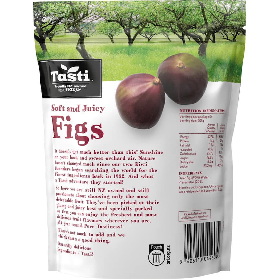 Tasti Figs Ready To Eat 250g
