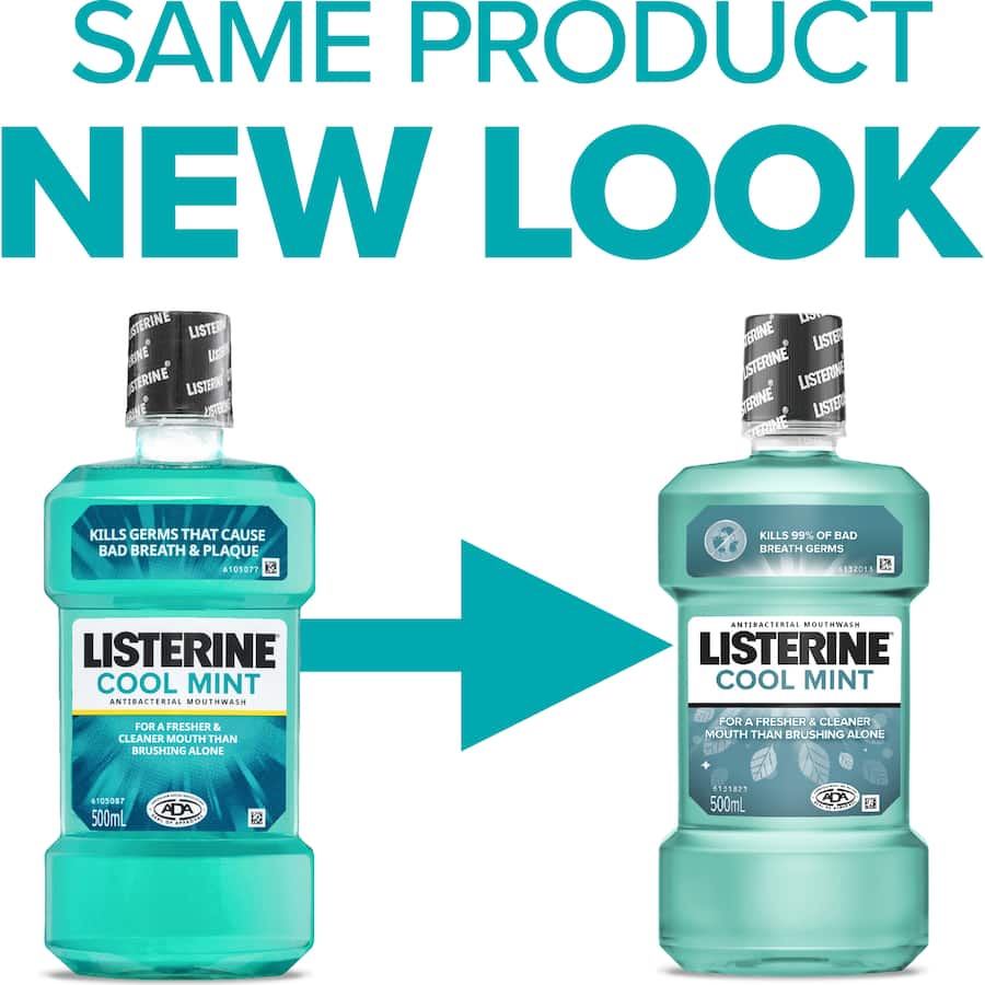 Listerine Mouth Rinse Cool Mint 250mL