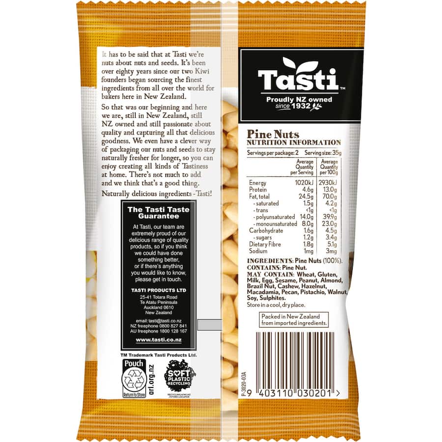 Tasti Pine Nuts  Pkt 70g