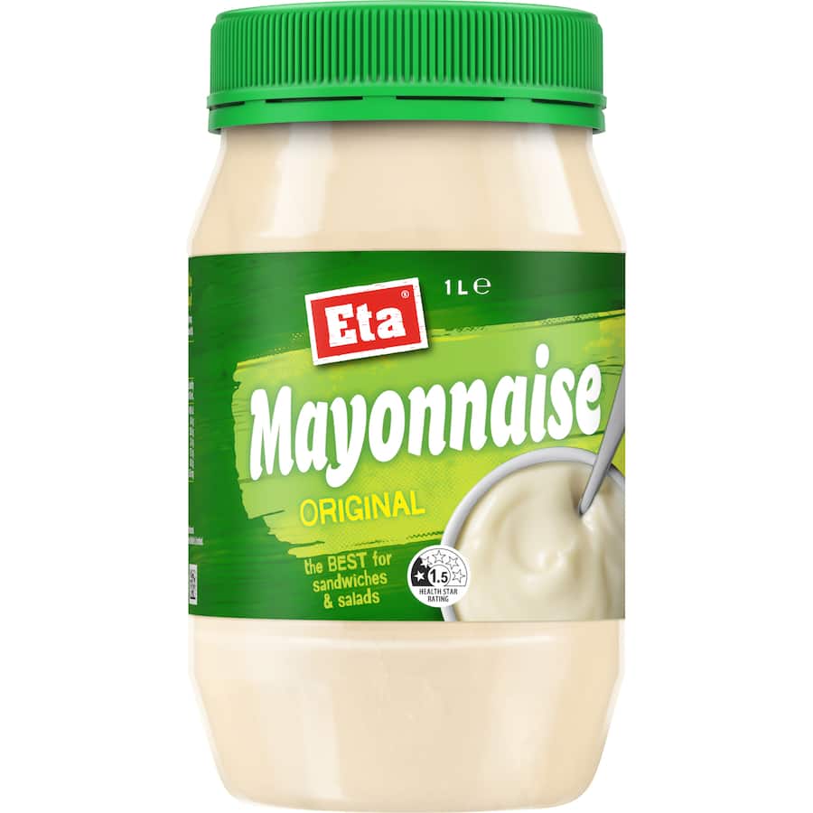 Eta Mayonnaise Original Jar 1L