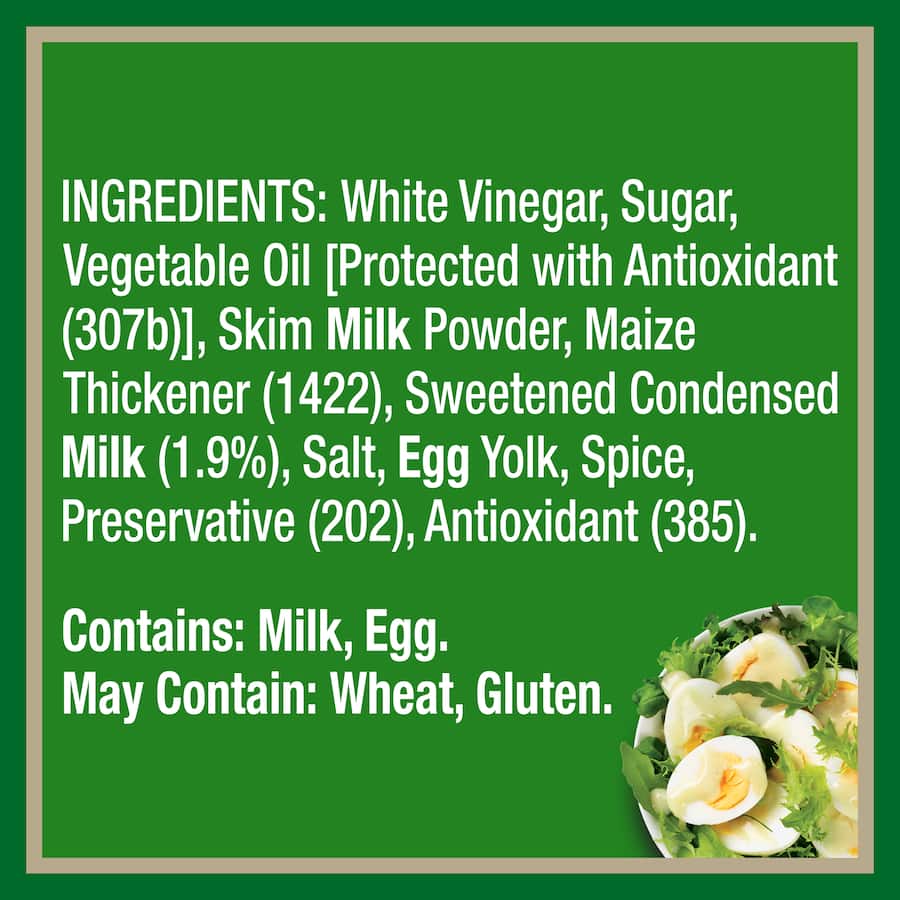 Eta Condensed Milk-style Dressing  400mL