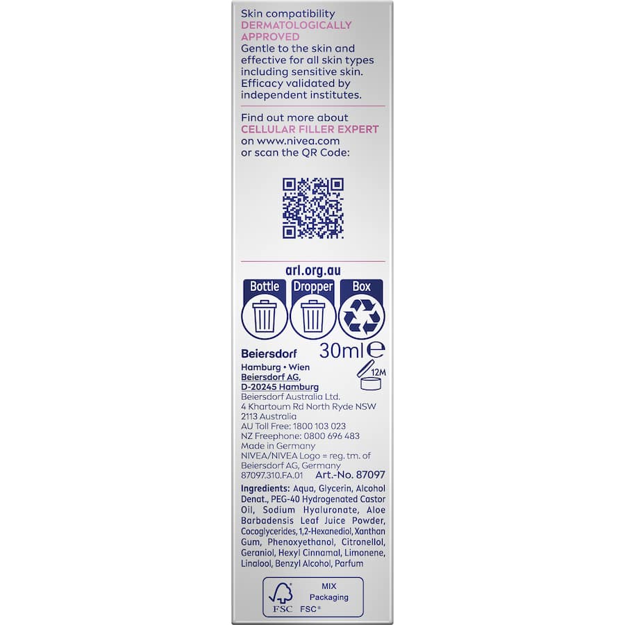 Nivea Cellular Serum  30mL