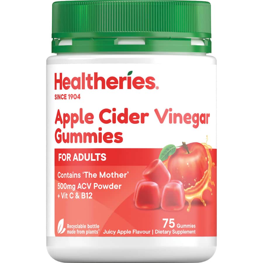 Healtheries Gummies Apple Cider Vinegar 75s