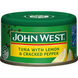 John West Tempters Tuna Lemon & Cracked Pepper Tear tab can 95g