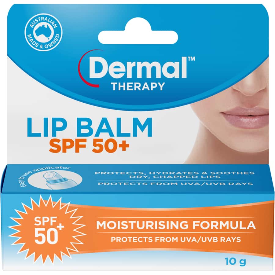 Dermal Therapy Lip Balm Spf 50+ 10g