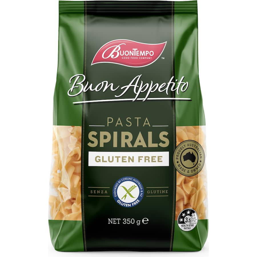 Buontempo Pasta Spirals Gluten Free 350g