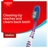 Colgate Extra Clean Toothbrush Medium Bristles Value Pack 2pack