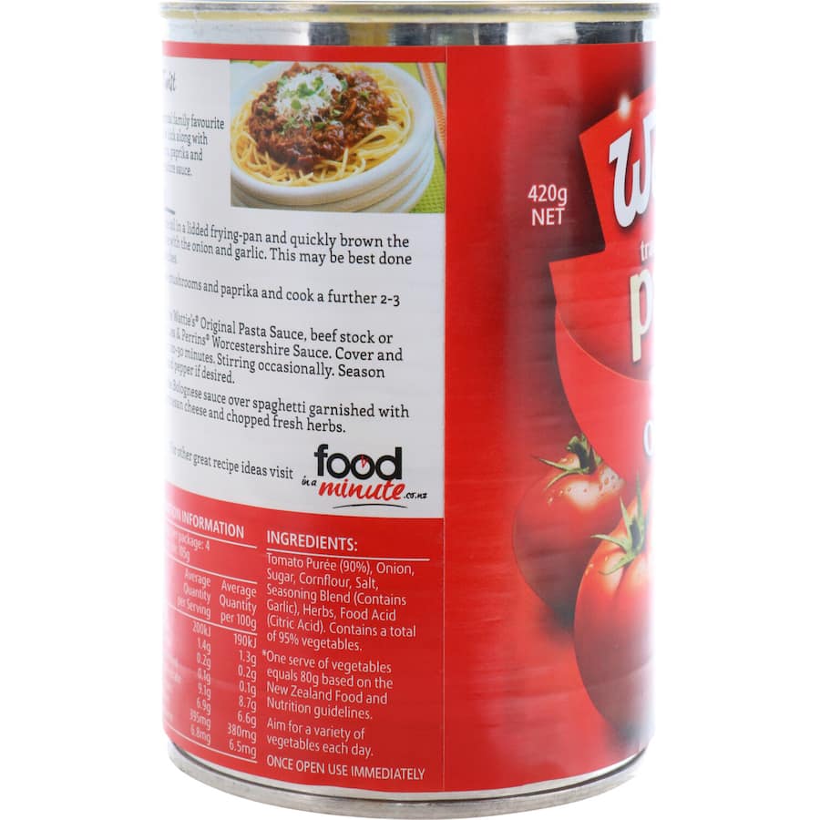 Wattie's Pasta Sauce Original 420g