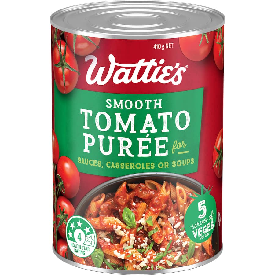 Wattie's Tomato Puree For Sauces, Casseroles, Soups 410g