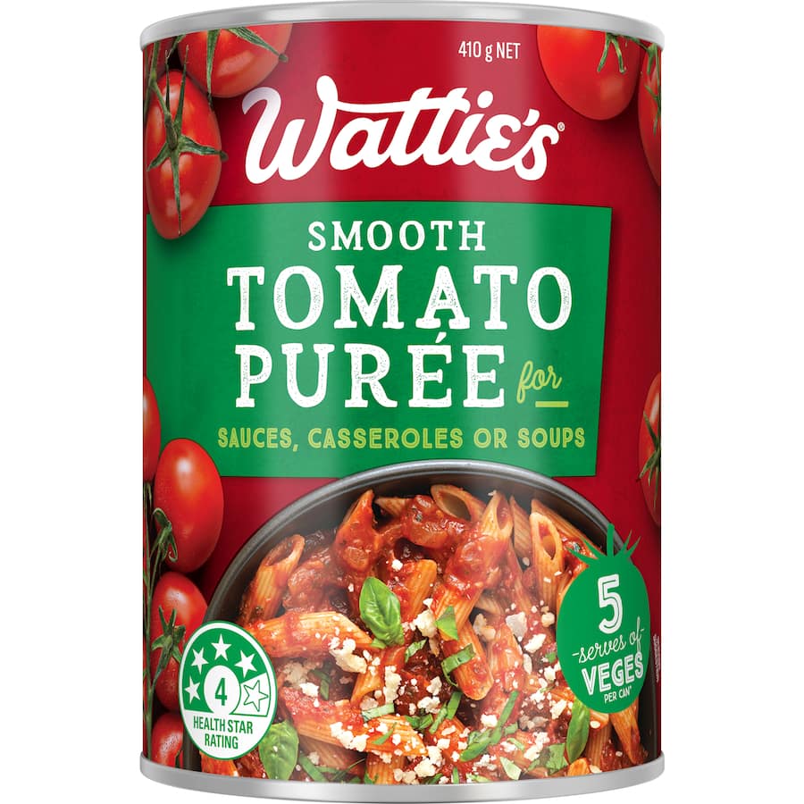 Wattie's Tomato Puree For Sauces, Casseroles, Soups 410g