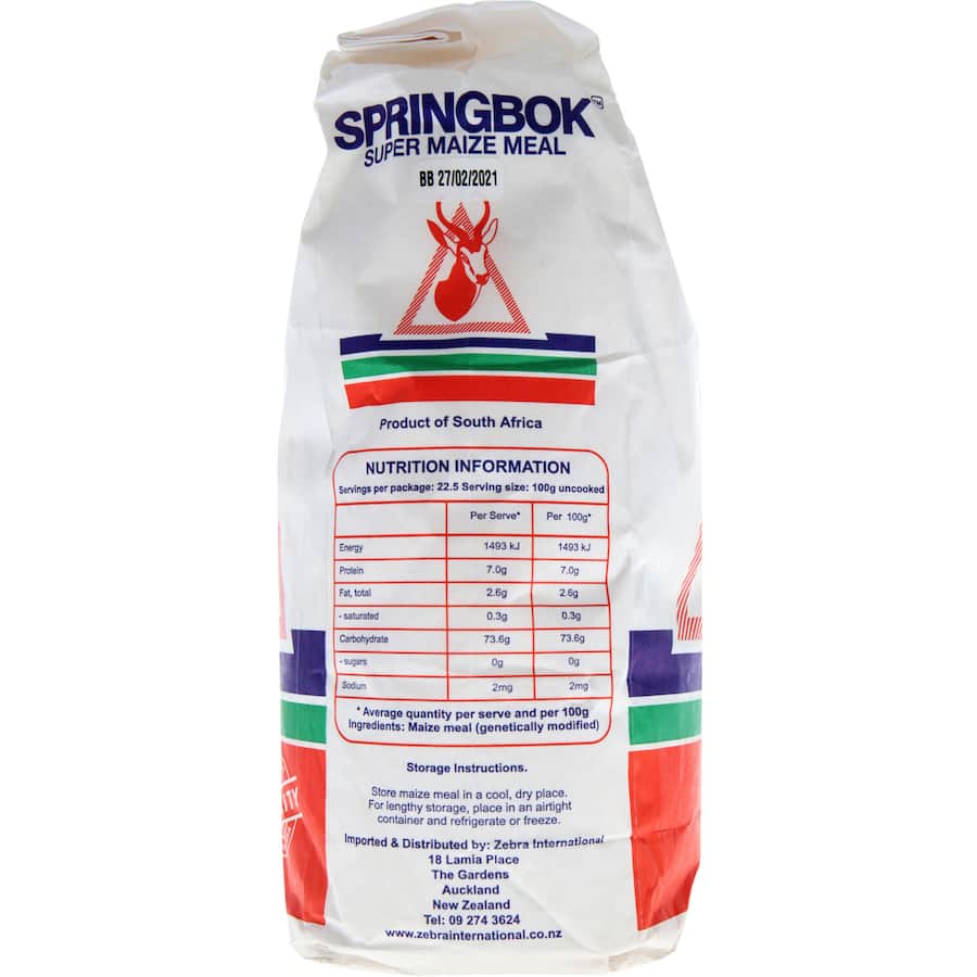 Springbok Maize Meal  2.25kg