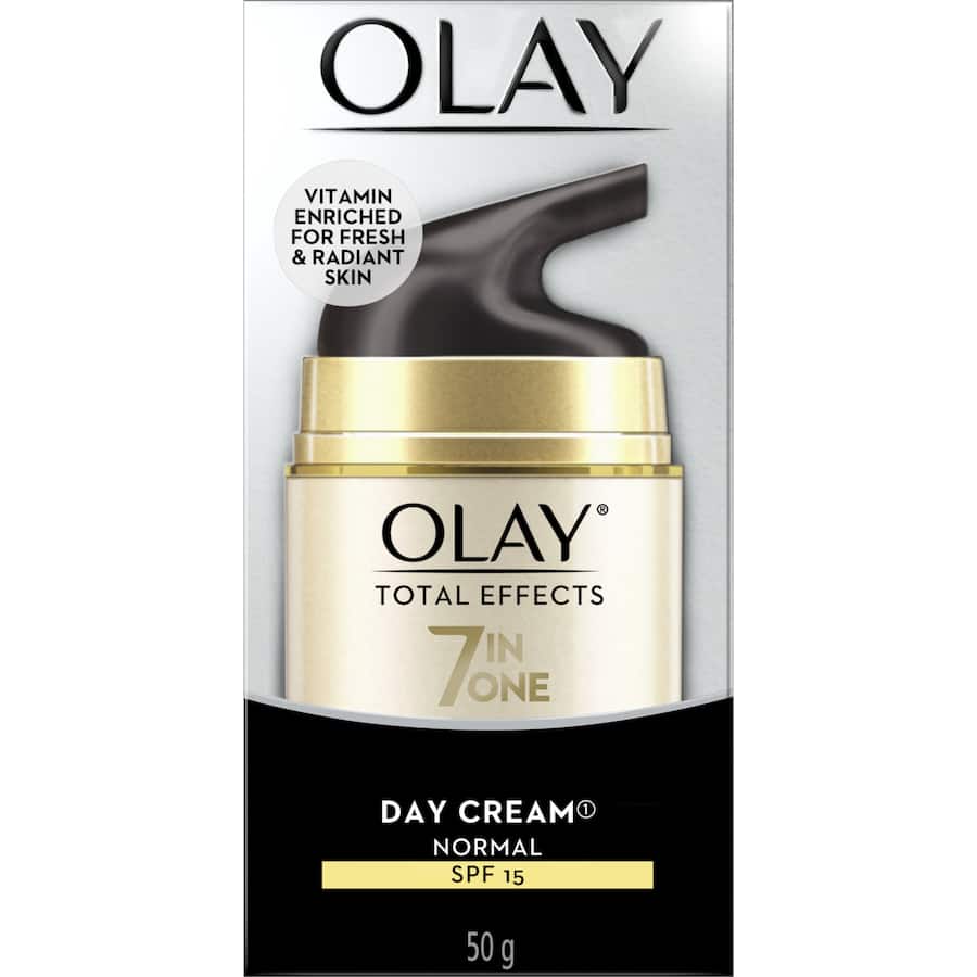Olay Total Effects Face Cream Moisturiser Spf 15 For Normal Skin 50g