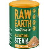 Raw Earth Sugar Substitute Stevia Brown Sweetener Cannister 200g