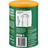 Raw Earth Sugar Substitute Stevia Brown Sweetener Cannister 200g