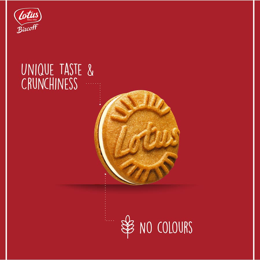 Lotus Creme Filled Biscuits Vanilla Sandwich 150g