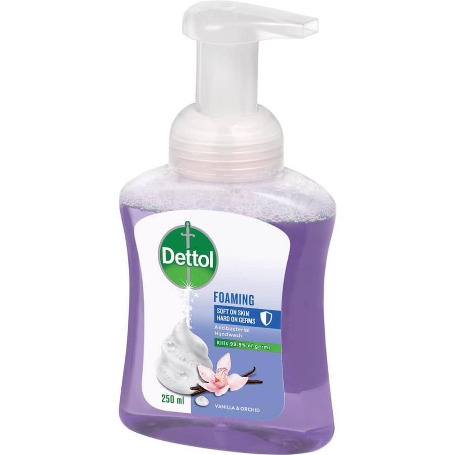 Dettol Foaming Hand Wash Vanilla & Orchid Pump 250mL