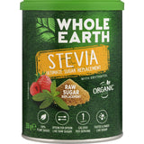 Whole Earth Sugar Substitute Stevia Raw Sugar Sweetener Cannister 250g