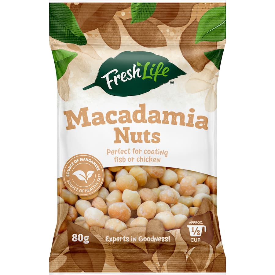 Freshlife Macadamia Nuts  80g