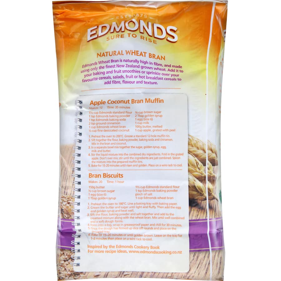 Edmonds Wheat Bran Bakers 450g