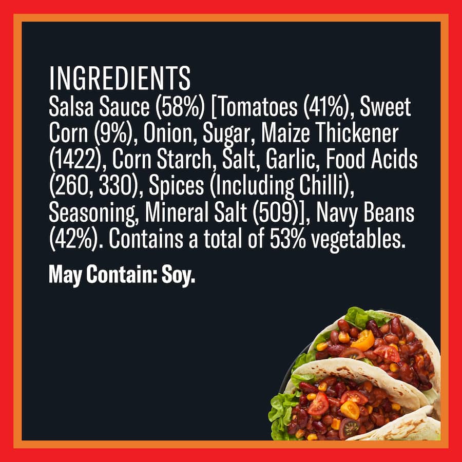 Watties Salsa Chilli Beans Medium  420g