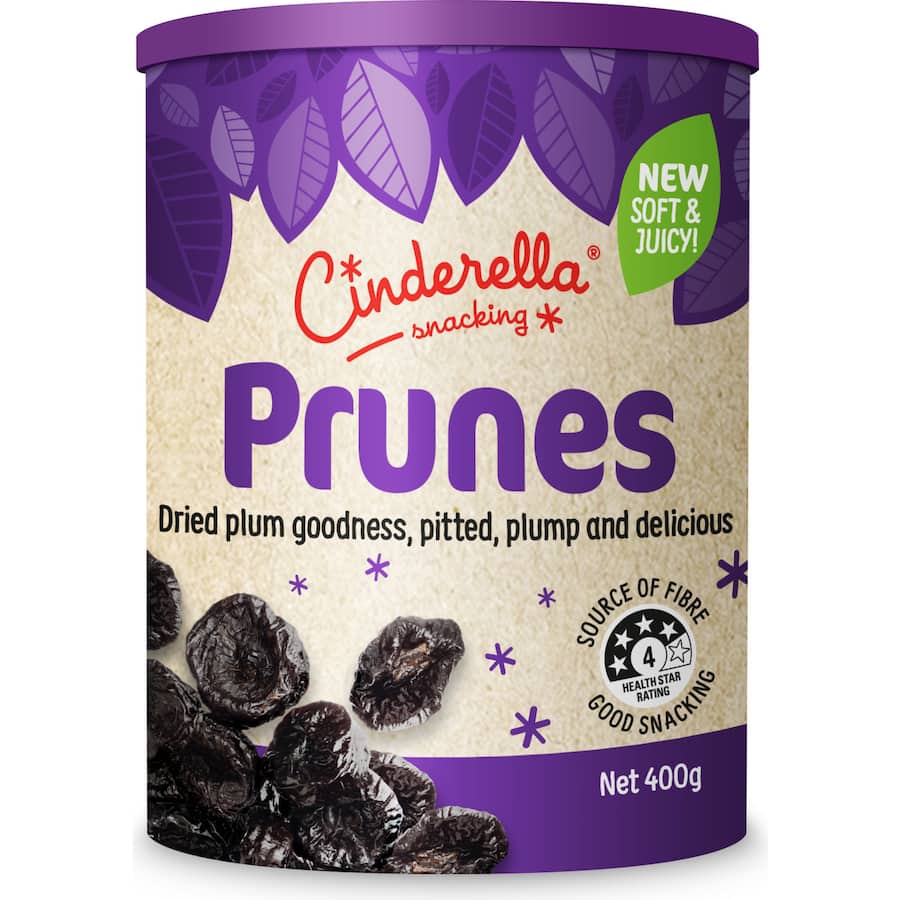 Cinderella Dried Prunes  400g