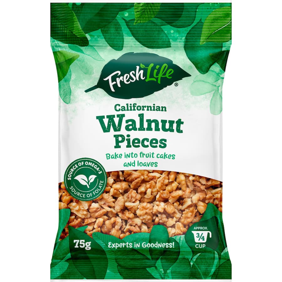 Freshlife Californian Walnut Pieces  75g