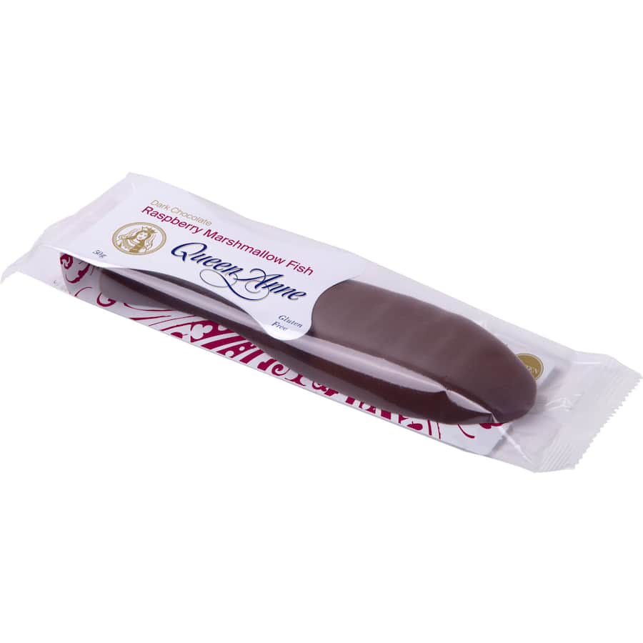 Queen Anne Chocolate Bar Dark & Marshmallow Fish 50g