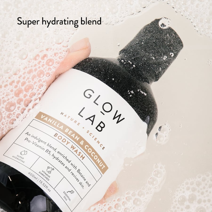 Glow Lab Body Wash Vanilla Bean & Coconut 900mL