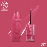 Maybelline Superstay Lip Colour Vinyl Ink Coy