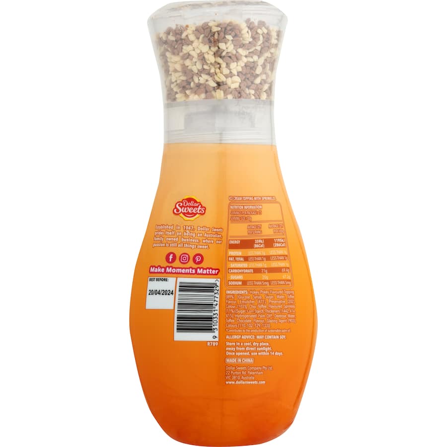 Dollar Sweets Topping Mix Hokey Pokey Crunch