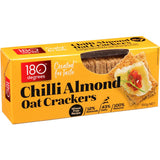 180 Degrees Crackers Chilli Almond Oat 150g