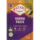 Pataks Recipe Base Korma 11 Blended Spices Mild Sachet 80g
