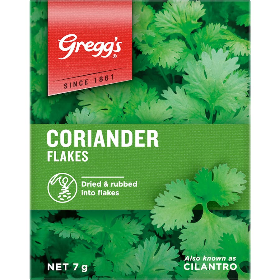 Greggs Coriander Flakes Box 7g