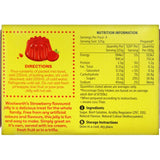 Woolworths Jelly Crystals Strawberry Flavoured 85g