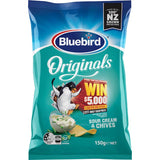 Bluebird Originals Chips Sour Cream & Chives 150g