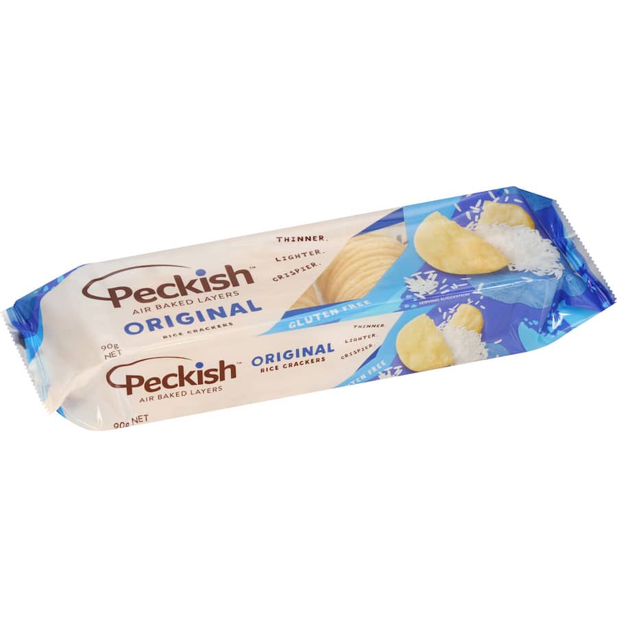 Peckish Rice Crackers Original 90g