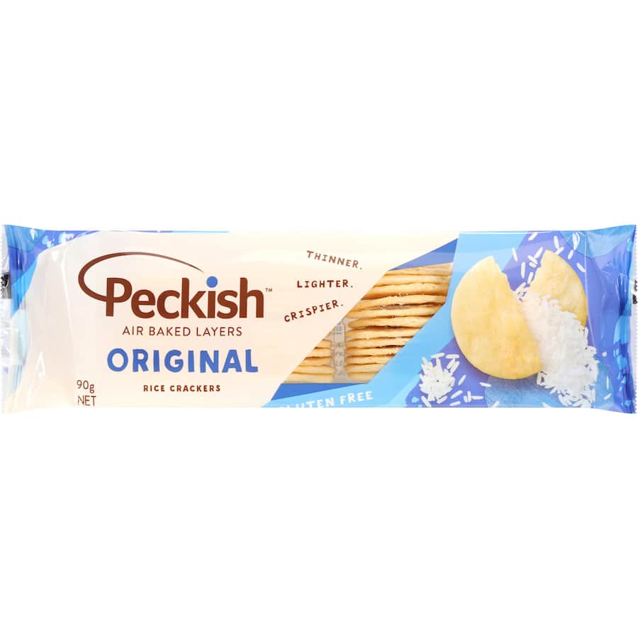 Peckish Rice Crackers Original 90g