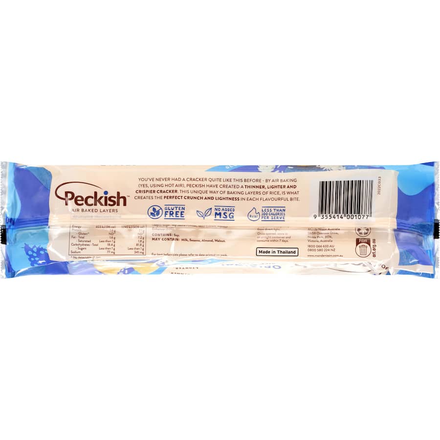 Peckish Rice Crackers Original 90g