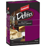 Fantastic Delites Rice Snacks Sea Salt &  Balsamic Vinegar 100g