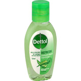 Dettol Instant Hand Sanitiser Refresh With Aloe Vera Squeeze bottle 50mL
