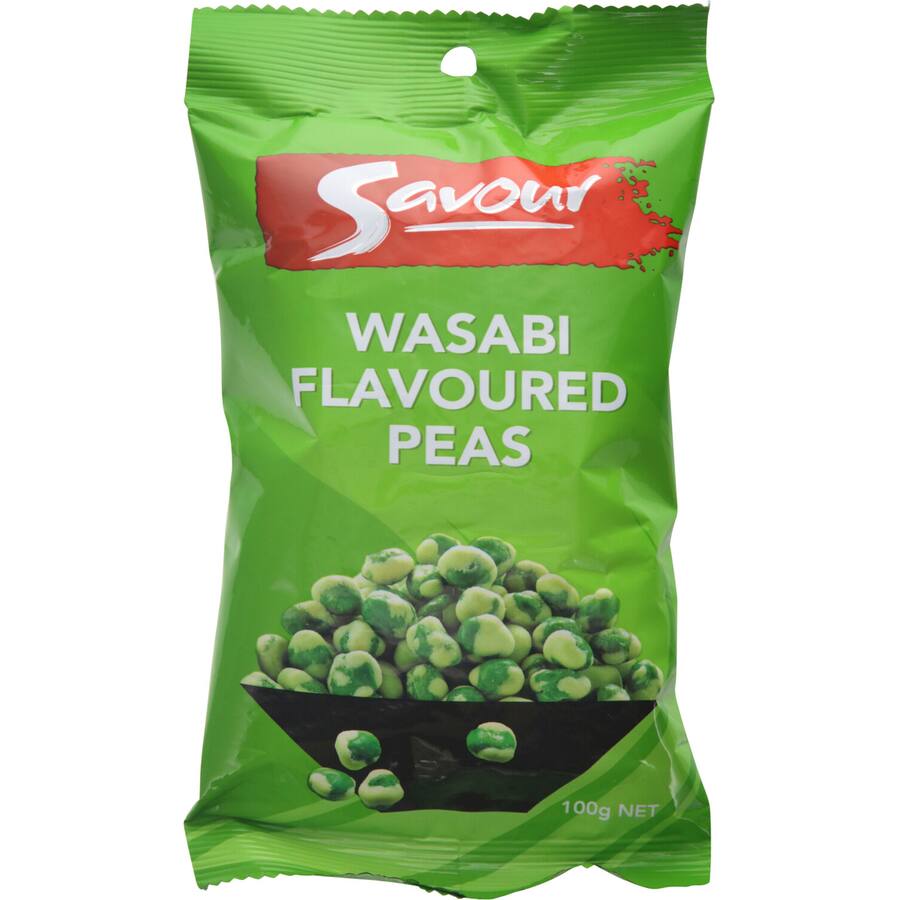 Savour Peas Wasabi Flavoured Packet 100g