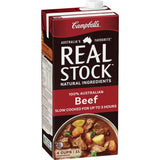 Campbells Real Stock Beef Stock Liquid Carton 1L
