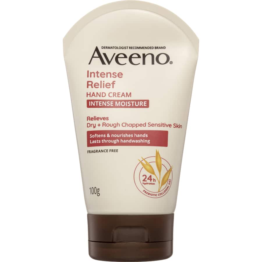Aveeno Active Naturals Hand Cream Intense Relief Tube 100g