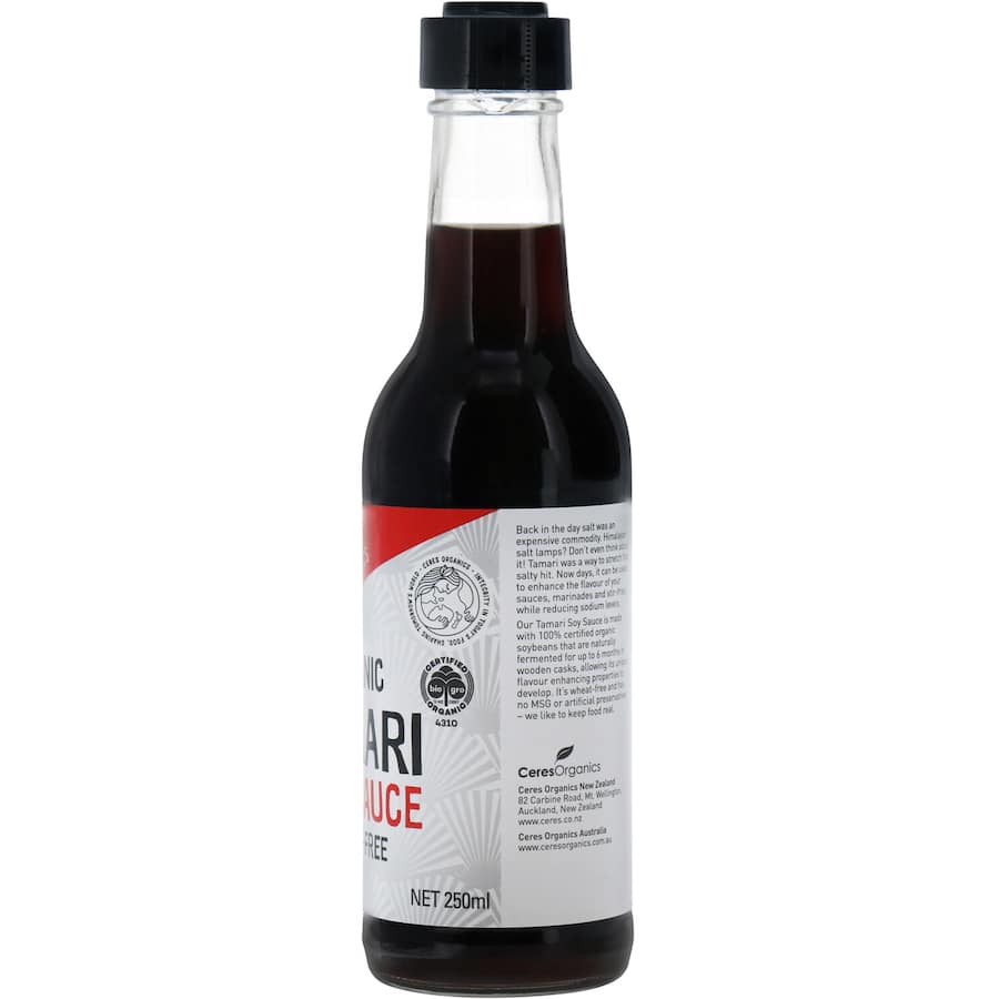 Ceres Organics Soy Sauce Tamari Organic 250mL